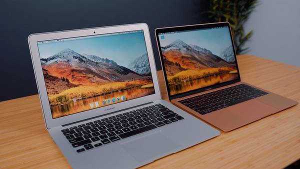 comparaison macbook pro et macbook air
