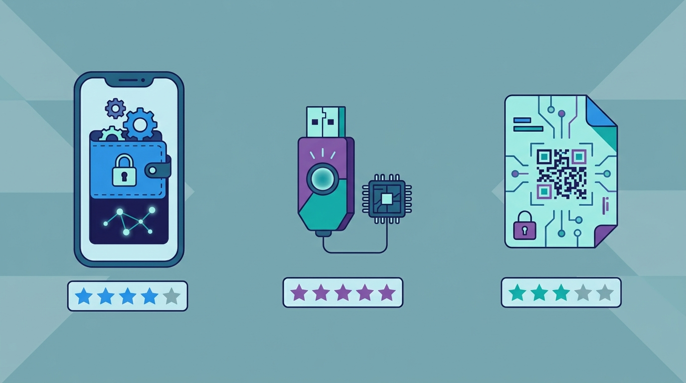Meilleurs wallets crypto 2026 : le comparatif